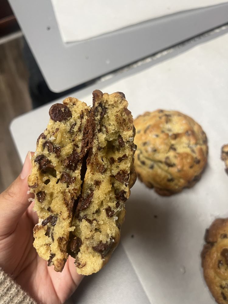 Mishti in NYC chocolate chip cookie