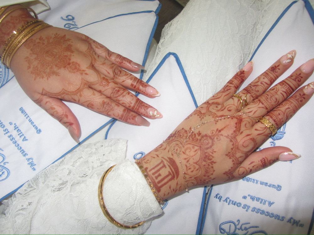 Nikkah day henna